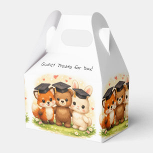 Kids Fox Bear Bunny Preschool Kindergarten Party Favour Box