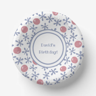 Kids Fun Jacks Game Birthday Paper Plate