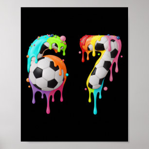 Kids Fun Meme 67 Number Six 6 Seven 7 Ice Cream Dr Poster