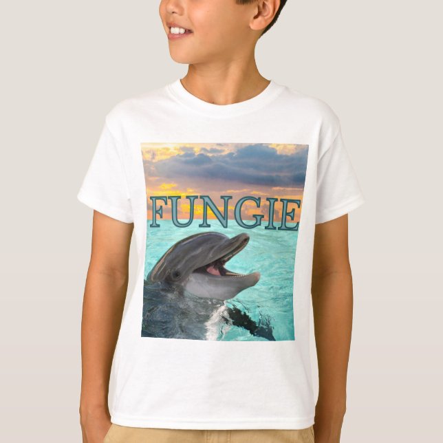 Kids Fungie the Dolphin T-Shirt (Front)