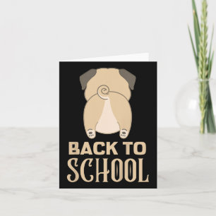 Kids Funny Back To School Outfits For Girls School Card
