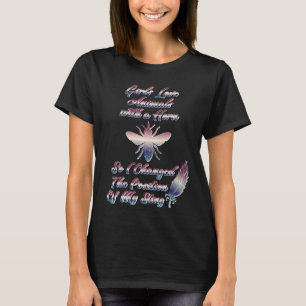 Kids Funny Bees Idea for Girls Beekeeping Beekeepe T-Shirt