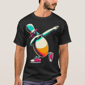 Kids Funny Bowling Tee Bowling Pin Dabbing Dab Bow