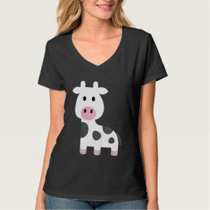 Kids Funny Cow Moo Cute Farm Animal Cows Toddler B T-Shirt