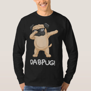 Kids Funny Dabbing pug Gift dog sunglasses Dabpug T-Shirt