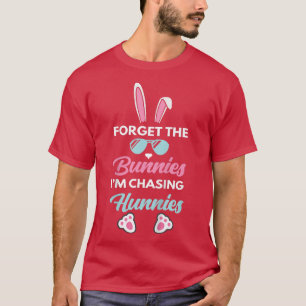 Kids Funny Easter Egg Hunt Forget The Bunnies I'm T-Shirt