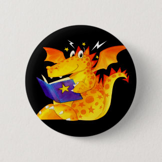 Kid's Funny Halloween Baby Dragon 6 Cm Round Badge
