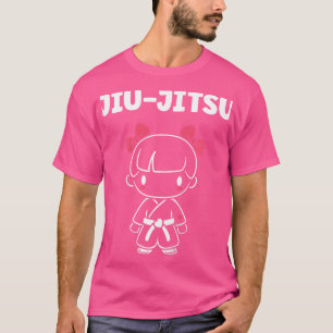 Kids Funny Jiu Jitsu Sport Minimalist Cute Simple T-Shirt