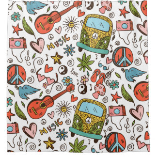 kids funny shower curtain 