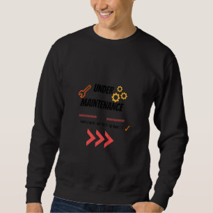 Kids Funny Working On Something Special Quote Spec Sweatshirt
