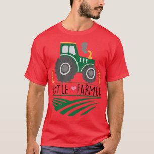 Kids Future Farmer Tractor Lover Country Boys Girl T-Shirt