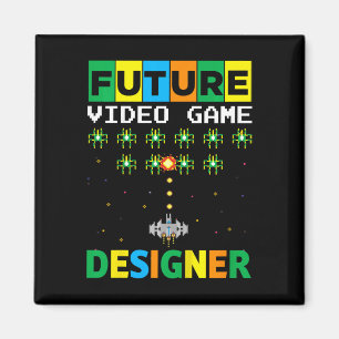 Kids Future Video Game Developer Toddler Boy Game  Magnet