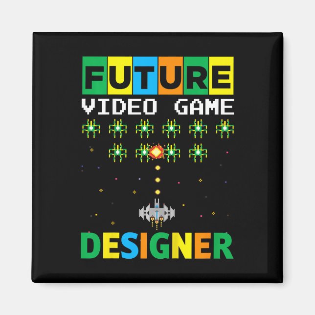 Kids Future Video Game Developer Toddler Boy Game  Magnet (Front)