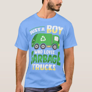 Kids Garbage Truck Boy Design For A Kid 1496 T-Shirt