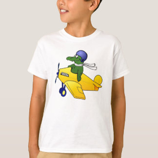 Kids Gator Plane T-shirt