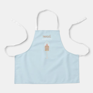 Kids Gingerbread House Decorating Party Apron