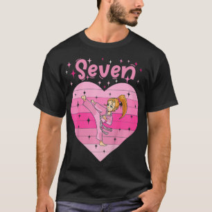 Kids Girl daughter martial arts judo karate 7th bi T-Shirt