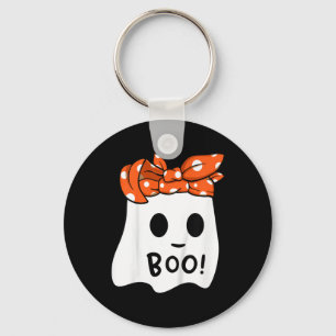 Kids Girls Toddler Happy Halloween Ghost With Ndan Key Ring