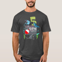 Kids Gone Fishin' 5 Birthday Mosasaurus