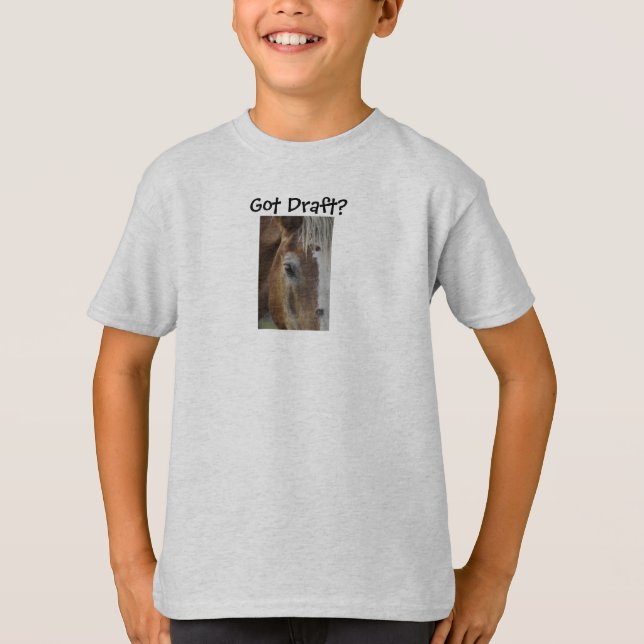 Kids, Got Draught  ? T-Shirt (Front)