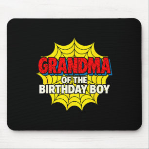Kids Grandma Of The Birthday Boy Sder Theme Party  Mouse Pad