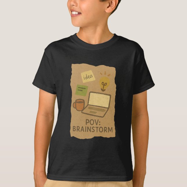 Kids Graphic T-Shirt – Fun & Playful Design (Front)