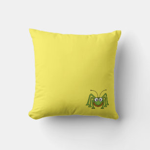 Kids Grasshopper Pillow