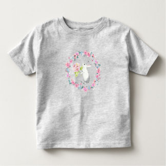 Kids Gray Easter Bunny T-Shirt