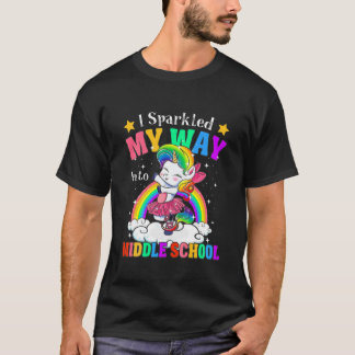 Kids Great Novelty Girls Into Middle School New Sc T-Shirt