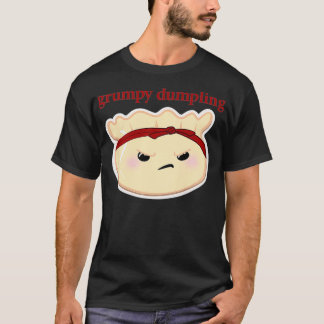 Kids Grumpy Dumpling Red Funny Cute National Dumpl T-Shirt