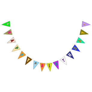 Kids' Halloween Birthday Bunting