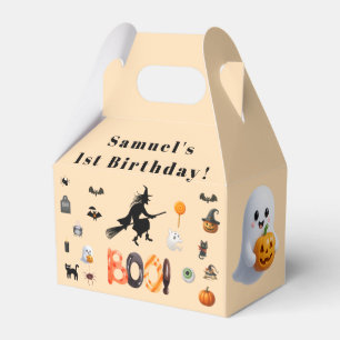 Kids' Halloween Birthday Favour Box
