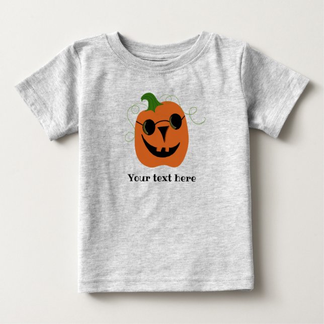 Kids Halloween Coolest Pumpkin T-Shirt (Front)