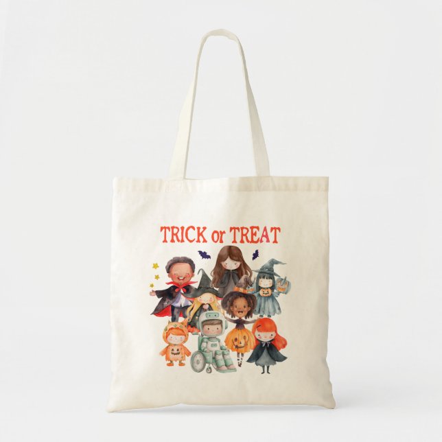 Kids Halloween Costume Party  Tote Bag (Front)