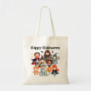 Kids Halloween Costume Party Tote Bag