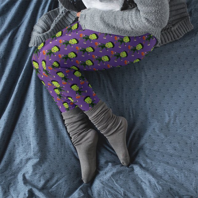 Kids’ Halloween Frankenstein Costume Leggings (Creator Uploaded)