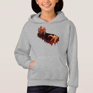 Kid's Halloween Hoodie Costume Zombie Sweatshirt