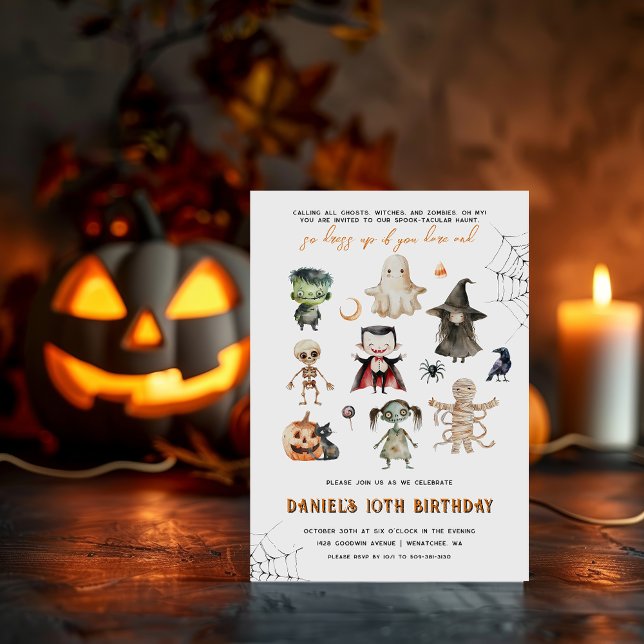 Kids Halloween Party Invitation (Creator Uploaded)