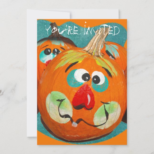 Kid's Halloween Party Invitation (Front)