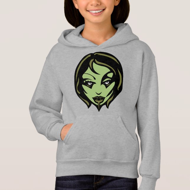 Kid's Halloween Shirt Costume Zombie Sweatshirt (Front)