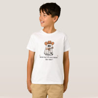 Kid's Halloween T-Shirt – Cowboy Ghost Guitar