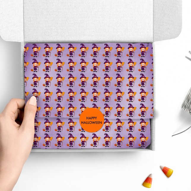 Kids’ Halloween Witch Costume Tissue Paper (Creator Uploaded)