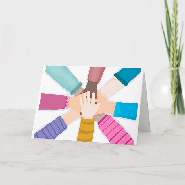 Kids Hands Greeting Cards (Creator Uploaded)