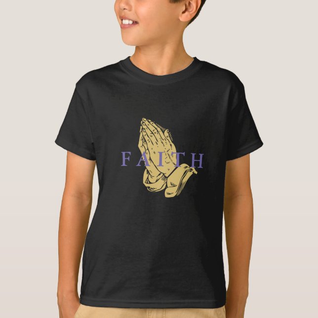 Kids Hands of Prayer T-Shirt (Front)