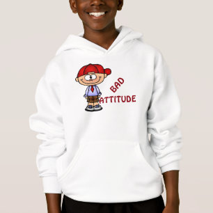 Kids' Hanes ComfortBlend® Hoodie/Bad Attitude