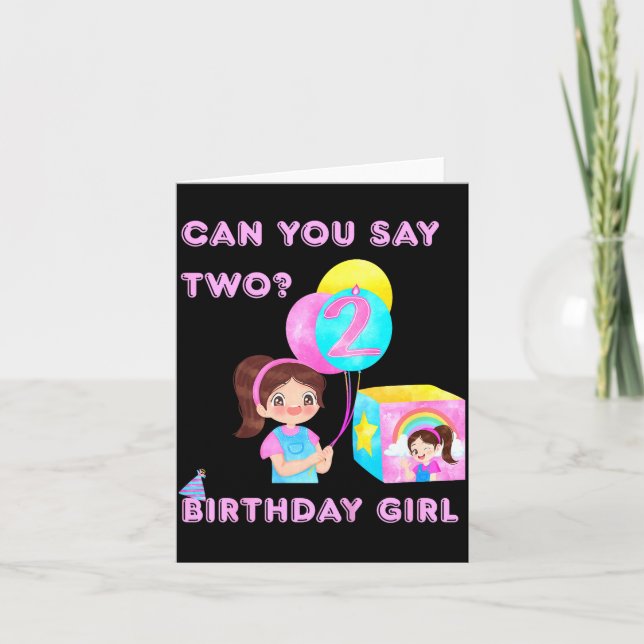 Kids Happy Birthday  Card (Front)