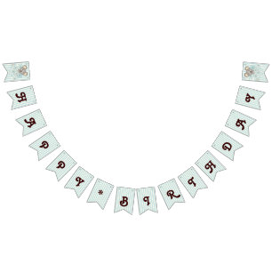 Kids Happy Birthday Cute Baby Koala Pastel Blue Bunting