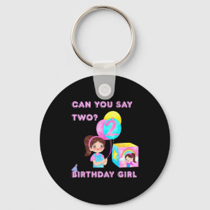 Kids Happy Birthday  Key Ring