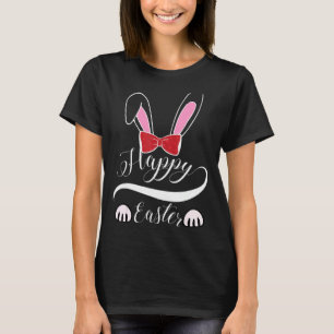 Kids Happy Easter Rabbit With Bunny Ears Egg Boys T-Shirt