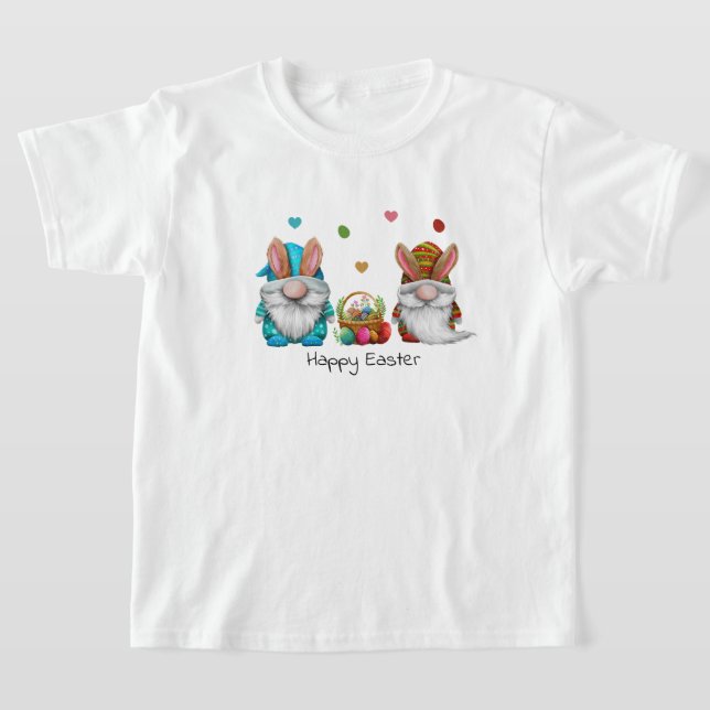 Kids Happy Easter T-Shirt (Laydown)